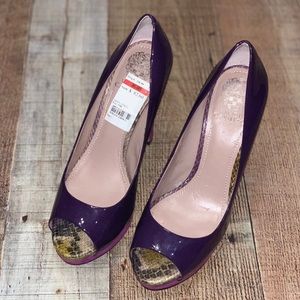 Vince Camuto | Purple Open Toe Heel Shoes